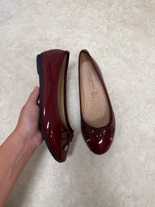 Clara ballerina burgundy
