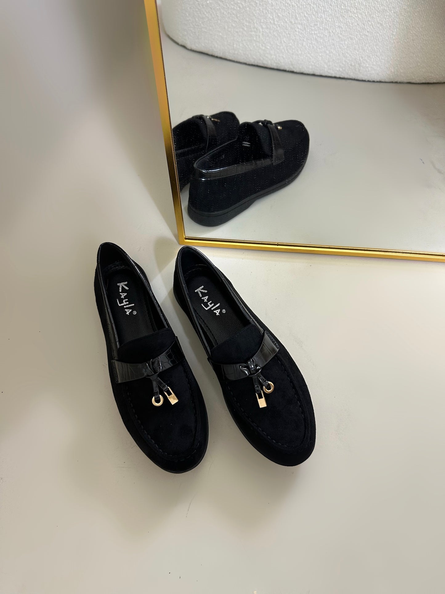Ella loafer zwart