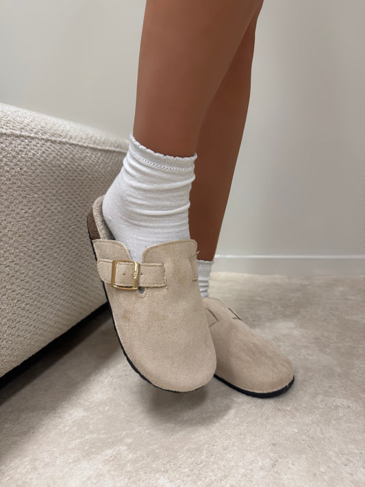 Berna clogs beige