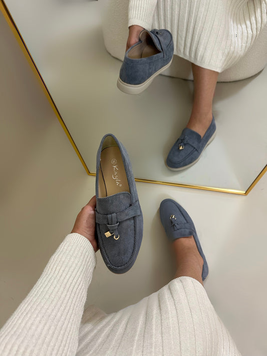Lola loafer donker grijs