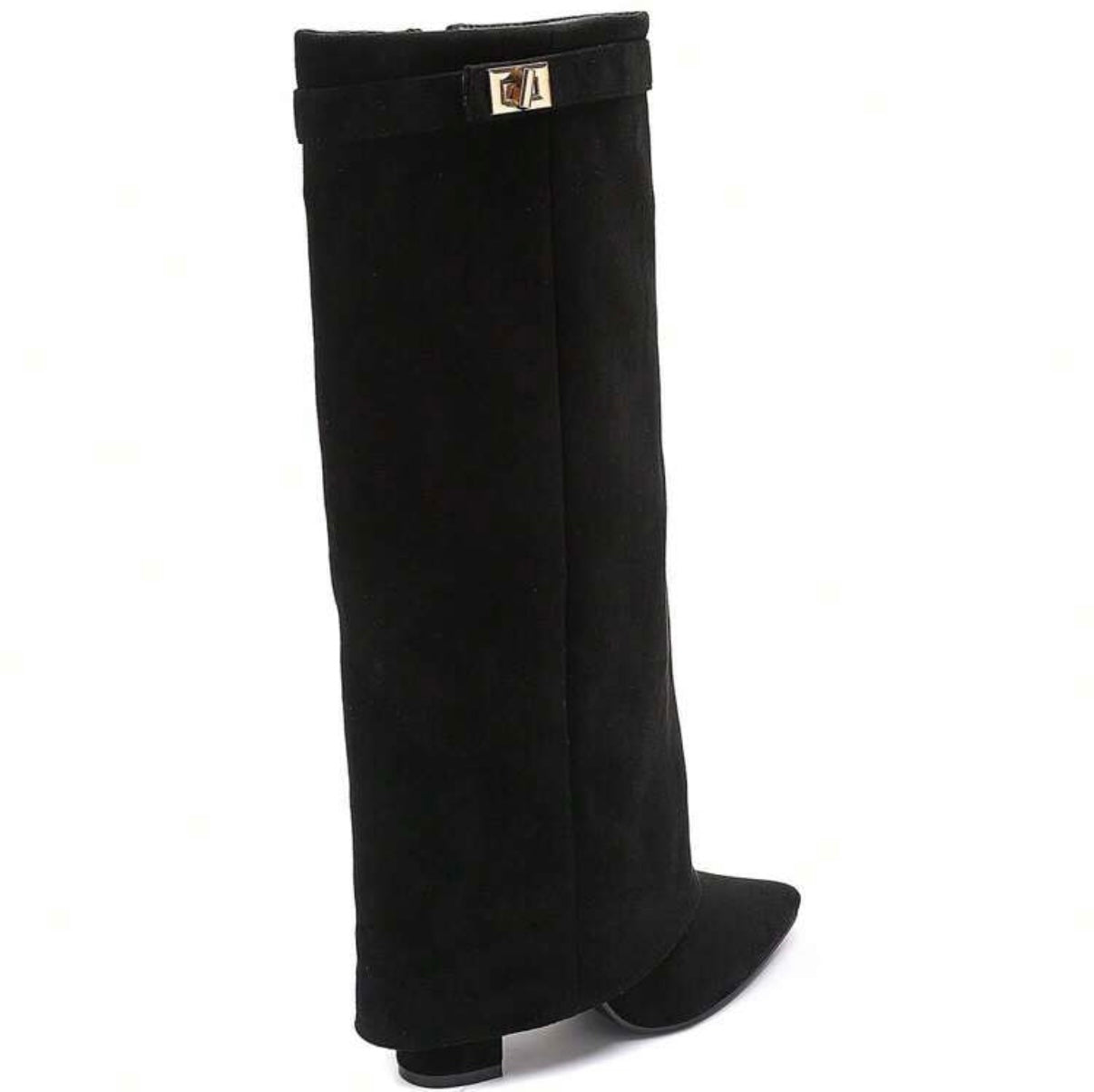 Davina boots suède zwart