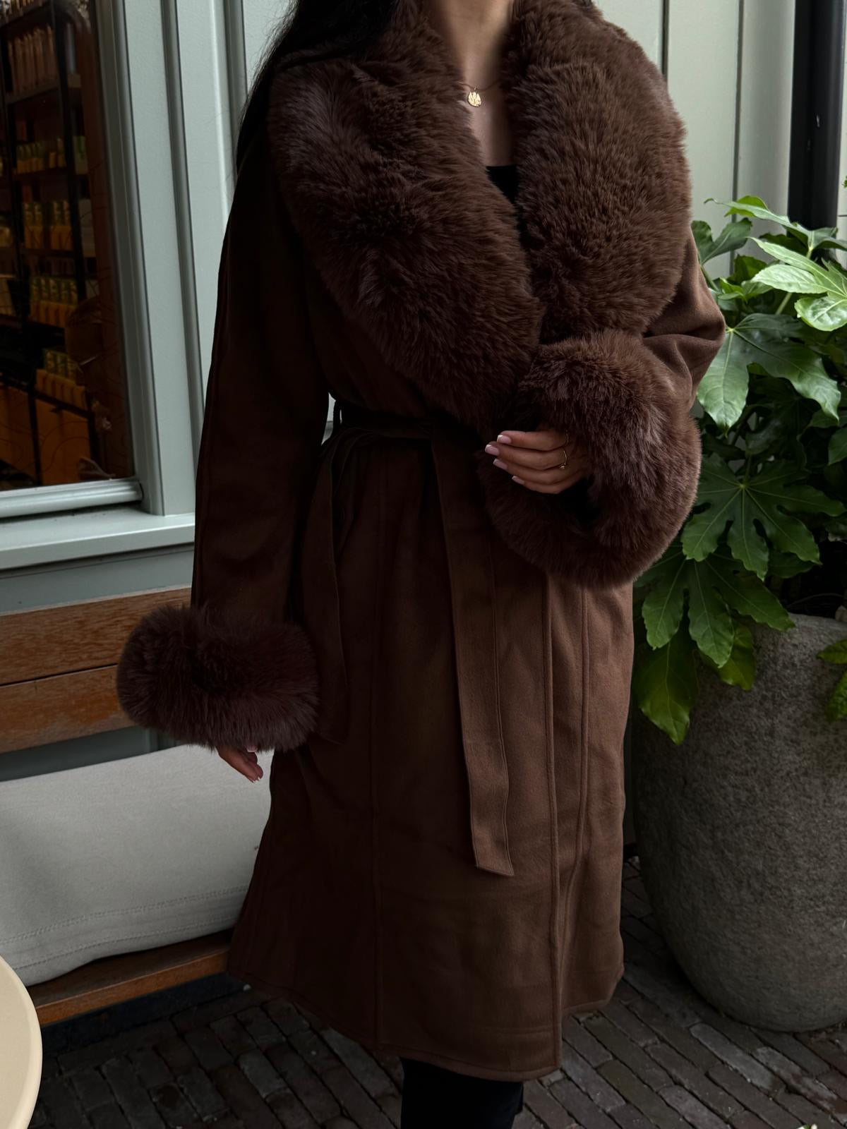 Nadia fur coat