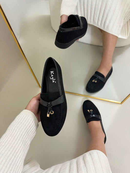 Ella loafer zwart