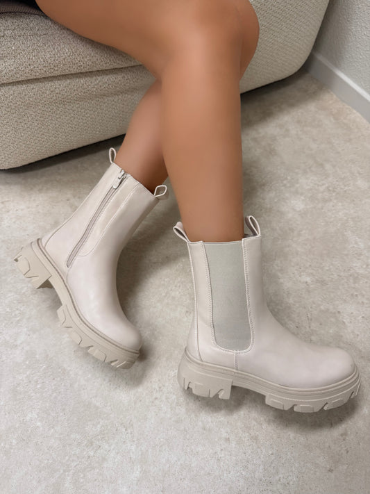 Elena boots beige