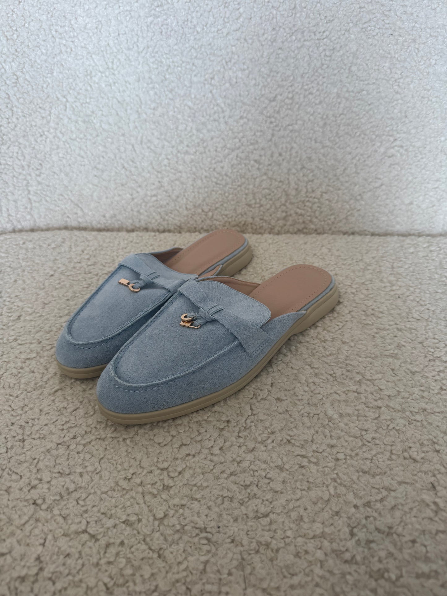 Nova loafer licht blauw