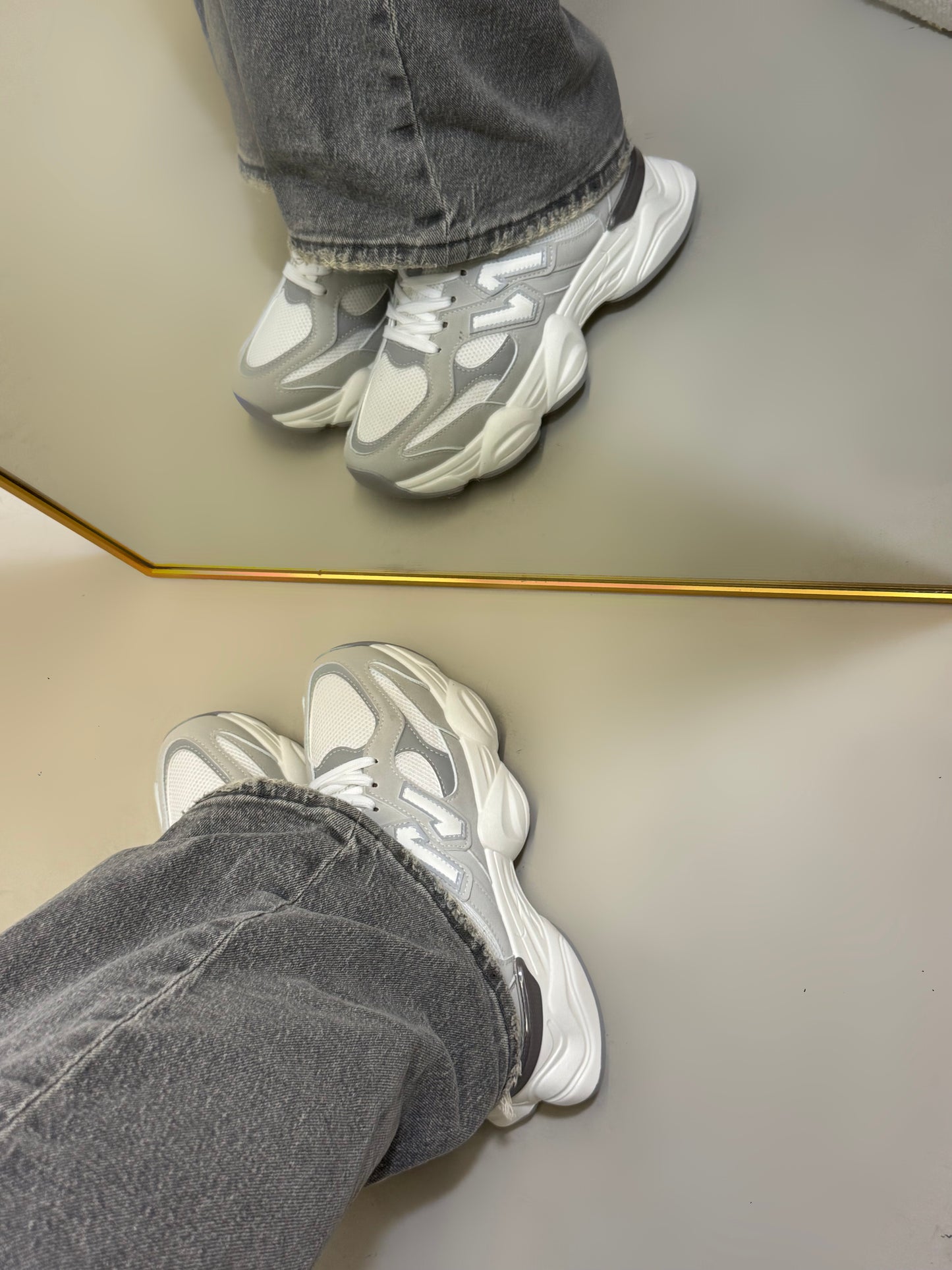 Bailey sneaker grijs