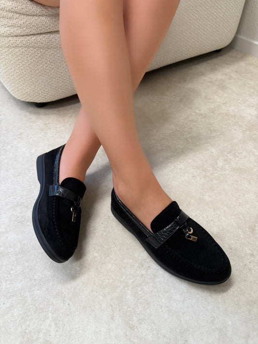 Ella loafer zwart