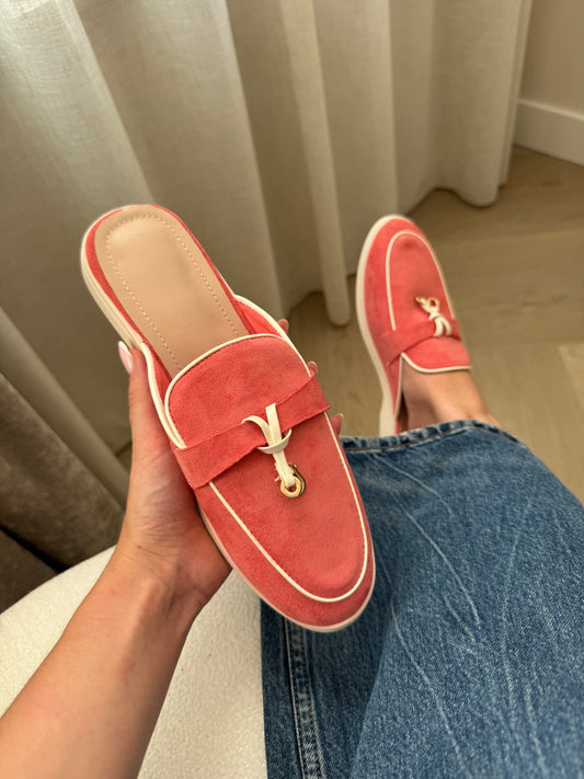 Evi loafer koraal roze