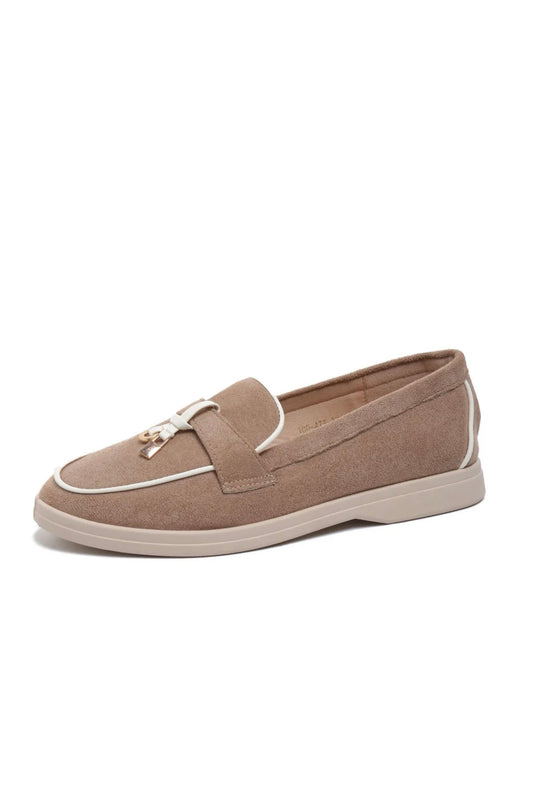 Jade loafer taupe