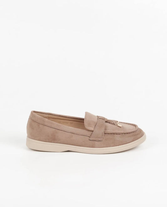 Lola loafer taupe