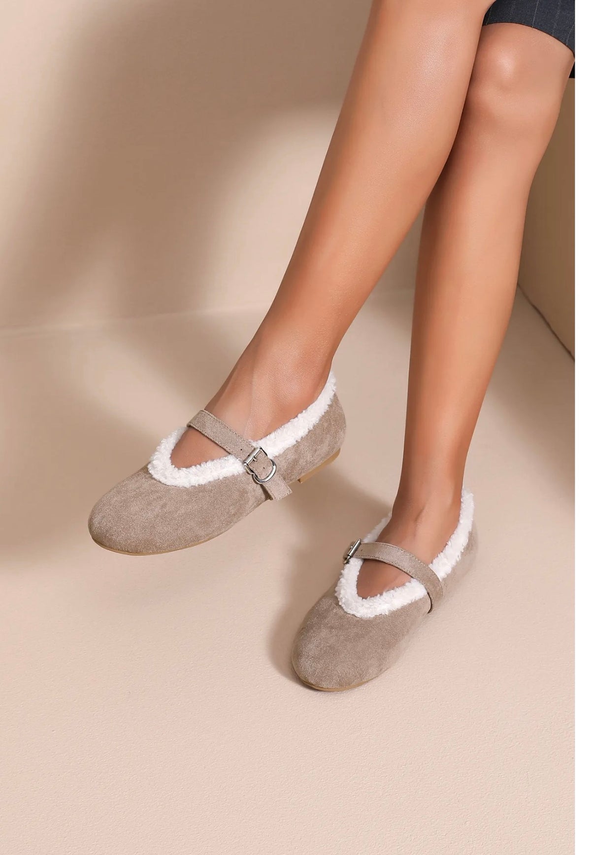Lilly ballerina taupe
