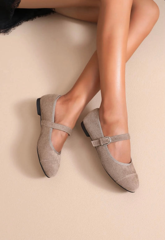 Mina ballerina taupe