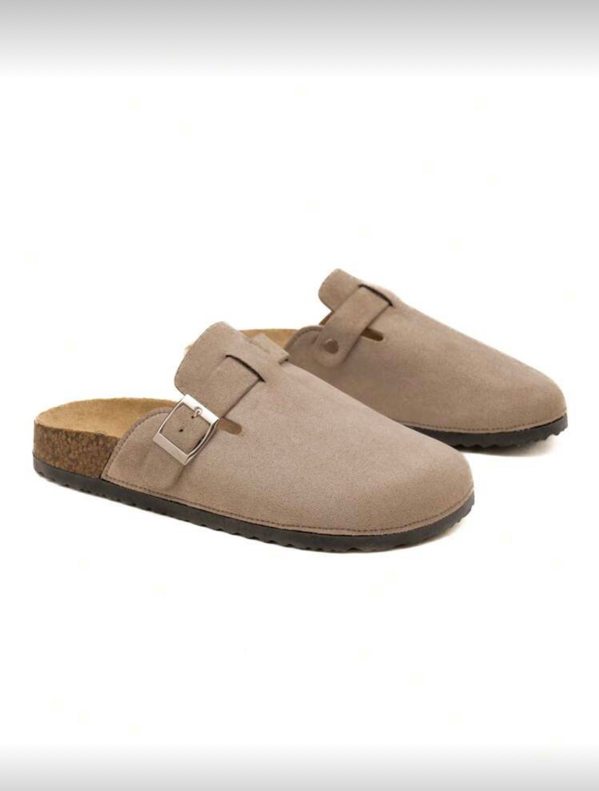 Elsie clogs taupe