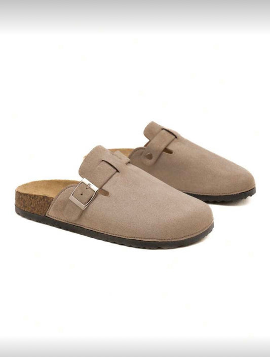 Elsie clogs taupe