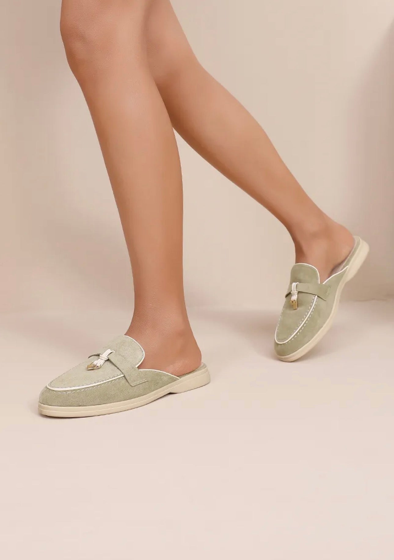 Evi loafer groen