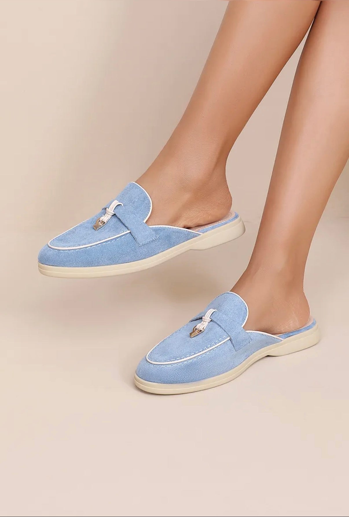 Evi loafer blauw