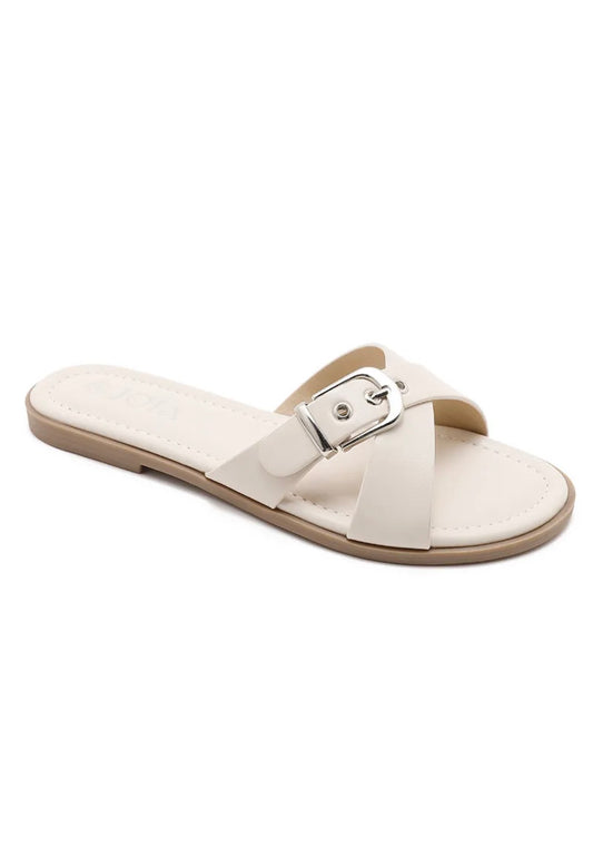 Mira slippers beige