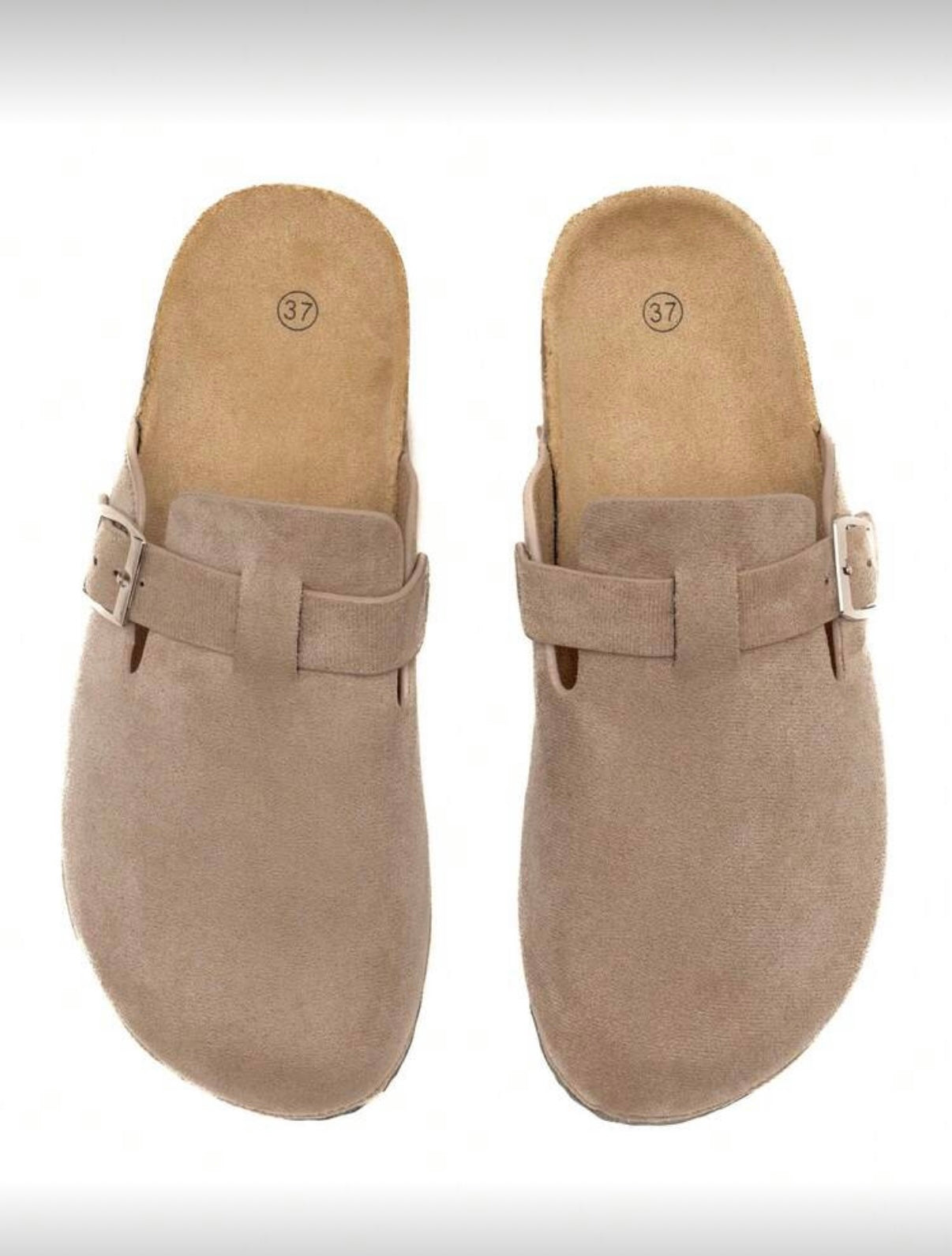 Elsie clogs taupe