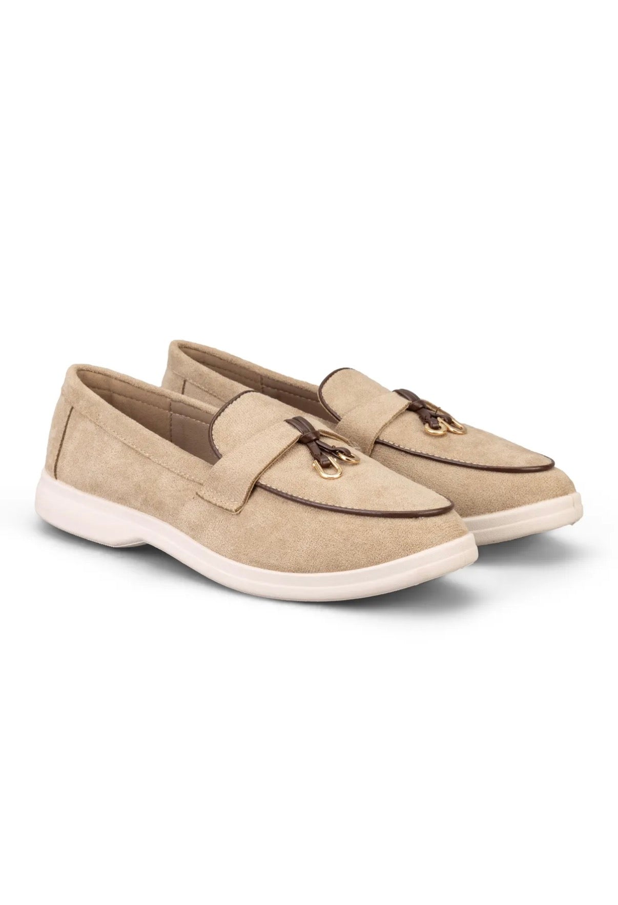 Jade loafer taupe