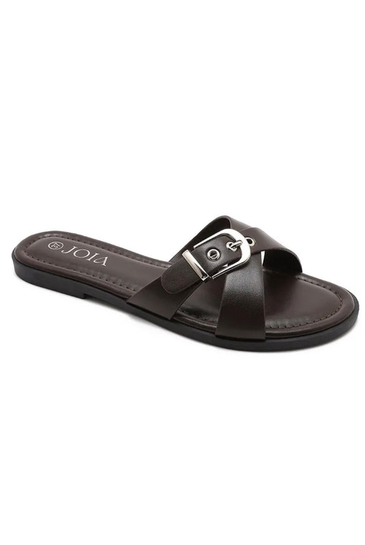 Mira slippers bruin