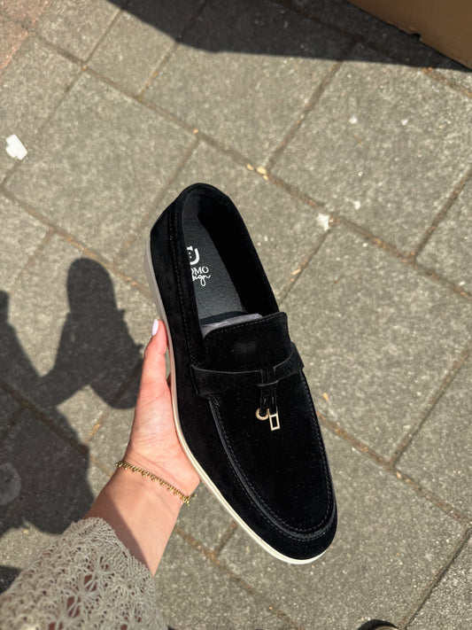 Tarik loafers zwart