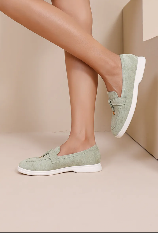 Lola loafer licht groen
