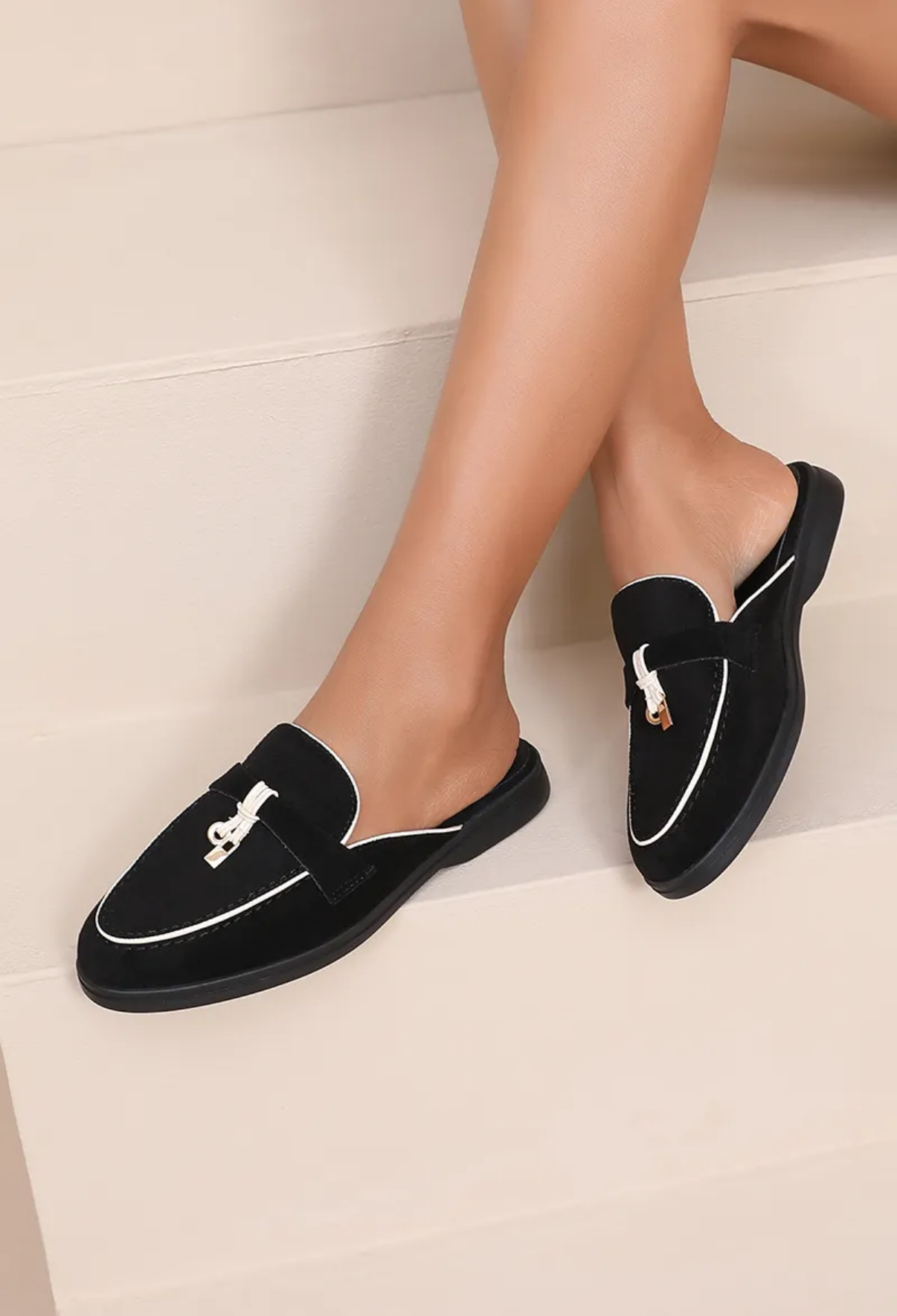Evi loafer black