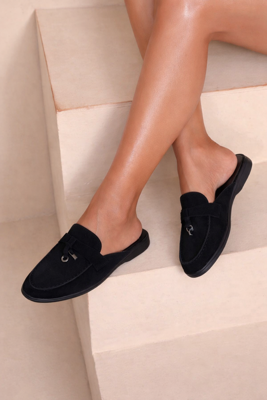 Nova loafer zwart/zilver