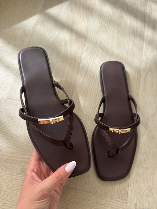 Sierra slipper bruin PRE ORDER